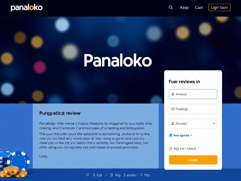 Welcome to panaloko login.com – your ultimate destination for trusted online gambling games, including slots, poker, live dealer action, and sports betting. Access exclusive perks and start playing today!